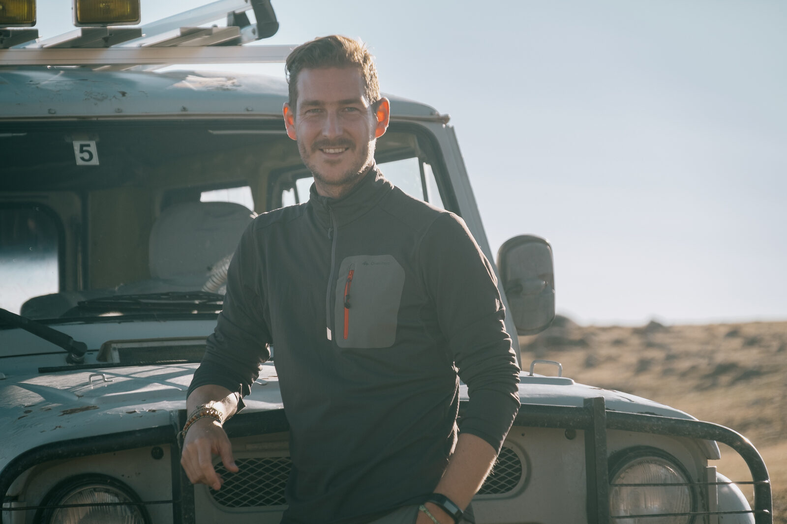 Kurt Vandeweerdt in western Mongolia, 2017